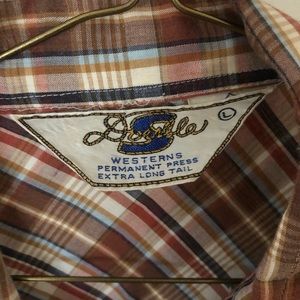 Vintage western button up